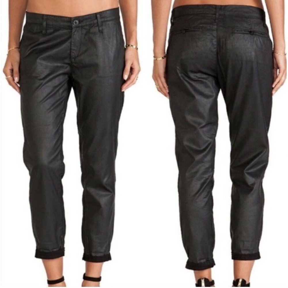 Adriano Goldschmied The Tristan Tailored Trousers, Women's Size 28R Black